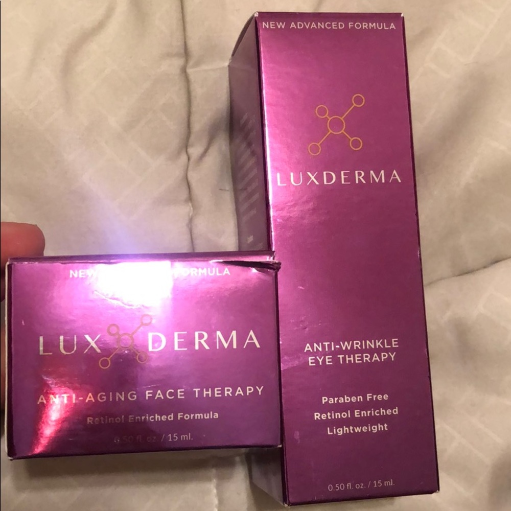 Anti wrinkle face and eye therapy